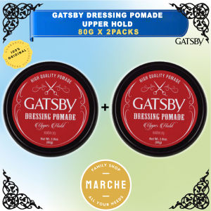 4X GATSBY Dressing Pomade Upper Hold 80g #Marche Family Shop#