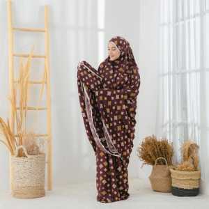 Mukena Zianisa x tazbiya mukena dewasa rayon rayya pink
