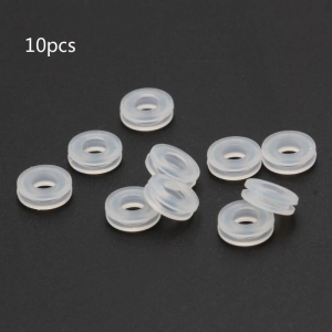 10pcs miếng đệm bông tai vòng Silicone Bông tai đệm silicon mềm phụ kiện bông tai cho clip trên bông tai cho protectio