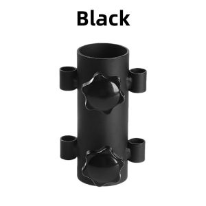 Outdoor Adjustable Camping Tent Pole Holder Peg with Nut Canopy Pole Holder Tent Accessories