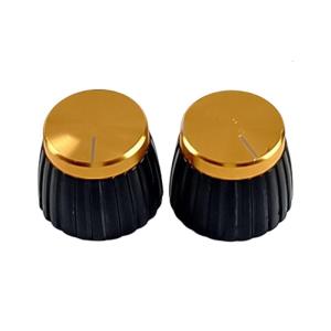 2pcs Guitar khối lượng núm điều khiển precisions điều chỉnh nhôm chiết mũ cho điện và Đàn ghi-ta acoustic