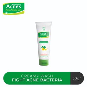 Acnes Treatment Series - Acnes Creamy Wash | Daily Facial Wash to Fights Bacteria & Acne Care