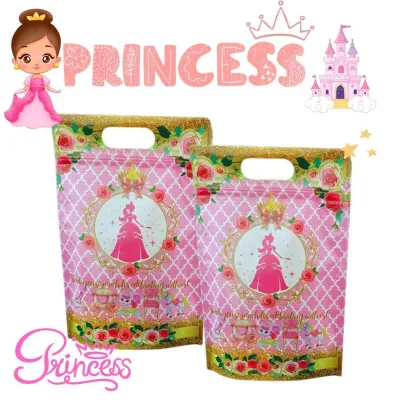 30pcs Royal Princess Birthday Party Girls Kids Baby Shower wedding Gift Bag Lootbag Candybag Ziplock Pouch