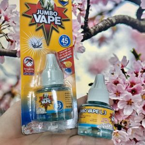 Máy xông Tinh dầu và Lọ tinh dầu Jumbo đuổi muỗi côn trùng Hàng Nhật chính hãng
