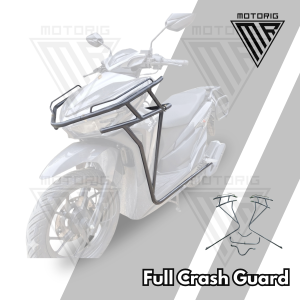 EURO MOTOR T150 - MotoRig Crash Guard Heavy Duty [HUB]