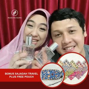 (PROMO HARI INI!!!) PARFUM MANA WA SALWA ORI WANITA PRIA TAHAN LAMA 24 JAM + FREE SAJADAH TRAVEL (COUPLE VERSION NON ALKOHOL!)
