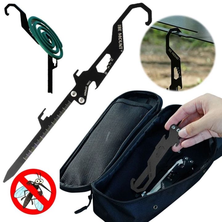 GONGL Sáng Tạo Cọc dựng lều Có thể gập lại Di động Cọc lều gấp được Bền ...