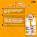 Shoes Cleaner - Cairan Pembersih Sepatu / Penghilang Noda Sepatu Kotor Membandel dan Super Ampuh, Stain Remover, Sabun Sepatu, Pemutih Sepatu, Pencuci Sepatu Terlaris RS31. 