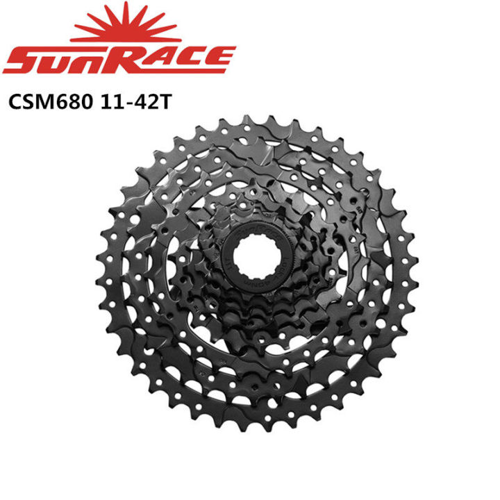 Cassette 8 Vitesses SUNRACE CSM680 - 11x42 Dents - Vélo - Neuve