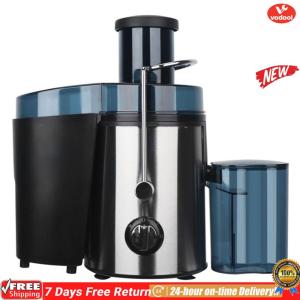 [VOF] Household Juicer Juice Separation Electric Juicer 2 Speed Level Stainless Steel Juicer Machine for Fruit and Vegetables