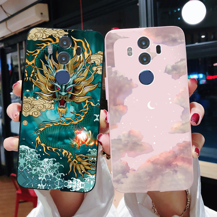 For Huawei Mate 10 Pro Case Cool Dragon Cover Soft Silicone