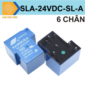 Relay SLA-05VDC-SLA / SLA-12VDC-SLA / SLA-24VDC-SLA 30a 6 chân