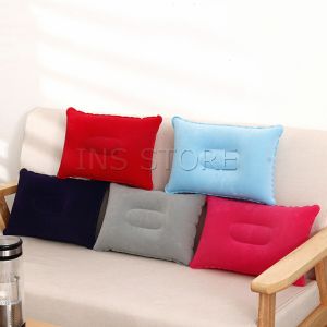 INS หมอนเป่าลม หมอนพกพา หมอนหนุนหลัง หนุนนอน  inflatable pillow