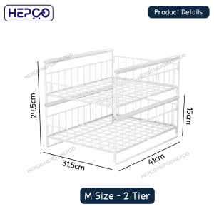 Under Sink kitchen storage rack / kitchen cabinet pull out basket / multi-function pull out storage rack