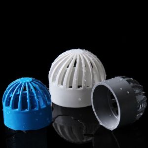 OUTOPEN Water Hose PVC Connector Fittings Gutter Filter Pipe Air Duct Breathable Cap Guard Mesh Water Tank Hood Vent Cover