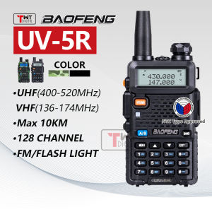 Baofeng UV-5R Two Way Radio Portable High Power Walkie Talkie Dual Band UHF/VHF Long Range Radio Walkie Talkie Original COD