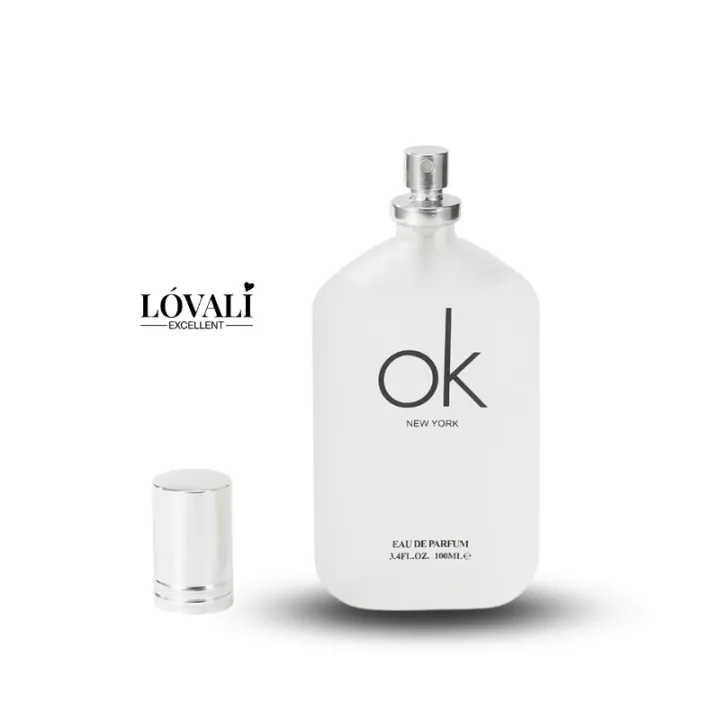 น้ำหอมสำหรับผู้หญิง LOVALI Ok New York EDP 100ML น้ำหอมเหมือนกัน Perfume Unisex CK ONE สิ่งทดแทนที่ถูกกว่าสำหรับ ck one edp