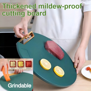 Double-sided Antibacterial Mildew-proof Cutting Board With Grinding Design Wear-resistant Durable Chopping Board
