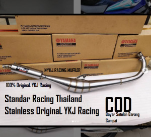 Knalpot RX KING Standar Racing Thailand Silincer Full Stainless Original YKJ Racing