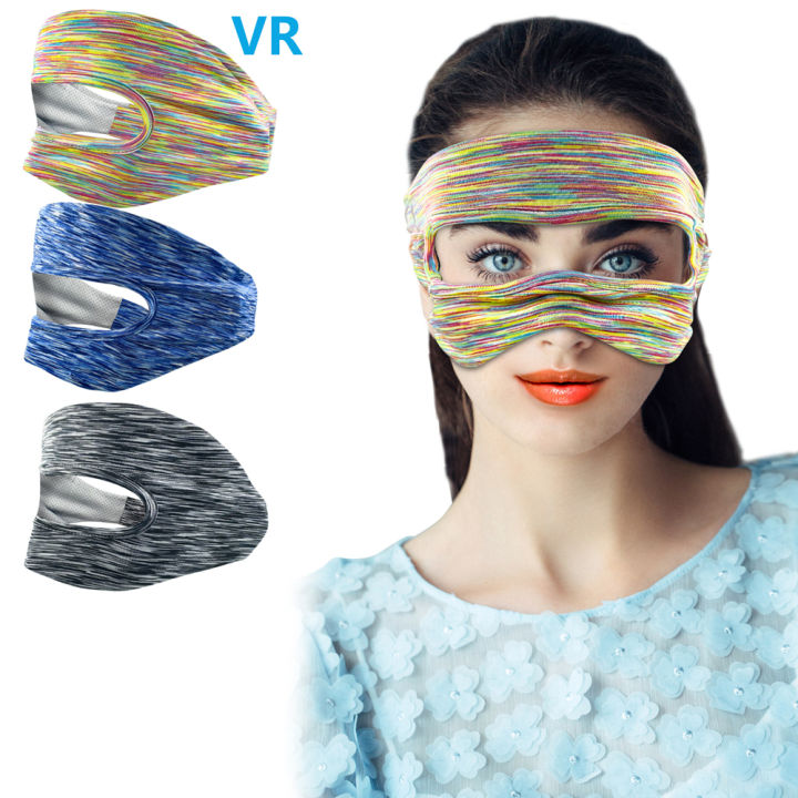 For Meta Quest Accessories VR Eye Mask Cover Breathable Sweat Band  Virtual Reality Headset For Oculus Quest Pico PSVR2 HTC Lazada PH