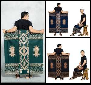 SARUNG BATIK PRINT PRIA MOTIF TEROMPAH PEKALONGAN