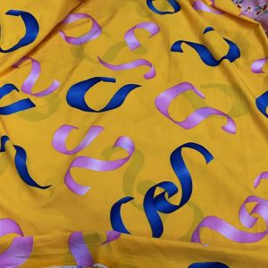 Vải Lụa Nhật Họa Tiết Khổ 1m5 - Chất Mềm Nhẹ Co Giãn ít - May Đầm Váy Đồ Bộ Áo Kiểu Không Cần Lót