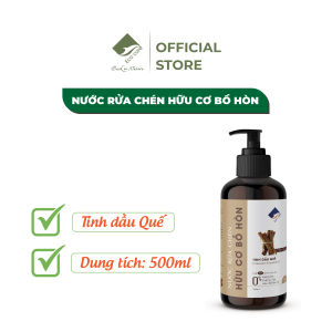 Nước Rửa Chén Hữu Cơ Bồ Hòn ECOCARE 500ml Kết Hợp Tinh Dầu Tự Nhiên Rửa Sạch Bát Đĩa Cốc Chén Hiệu Quả An Toàn
