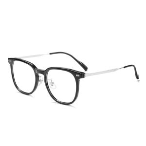 Photochromic Fashion Large Frame Myopia Glasses with Graded 0-400 for  Men Women Eyeglasses for Nearsighted Eyeglass Multi-coated Lens（HMC）