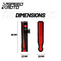Bicycle Rear Light LD51 USB Rechargeable LED Laser Polyline Seat Fork Tail Light MTB Bike Rode Super Bright SPEEDMOTO. 