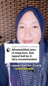 (JPS) Jamu Perapat Songkhla Original Thailand Manjakani Kacip Fatimah & Madu Herba Wanita