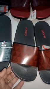 jelly sandal selop karet pria wanita import merk luofu original model terbaru