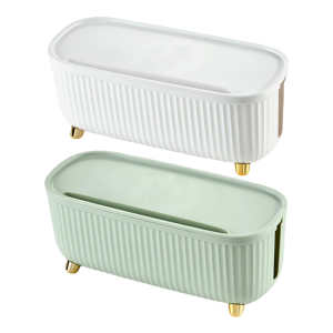 กล่องที่เก็บสายทันสมัยสำหรับห้องนั่งเล่นห้องนอนเราเตอร์ตั้งโต๊ะบอร์ดเคสใส่ของเต้ารับความจุขนาดใหญ่