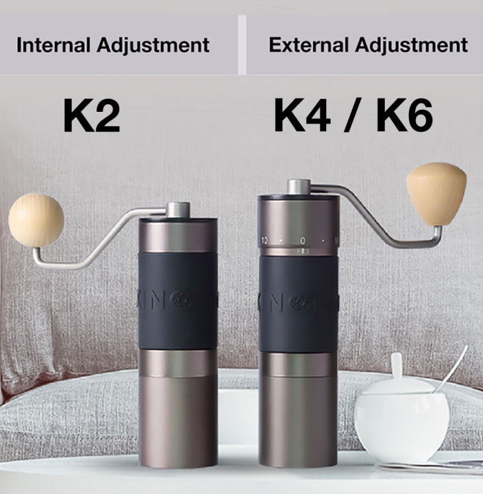 Kingrinder K2 K4 / K6 Manual Coffee Grinder Portable Hand Mill 48mm ...