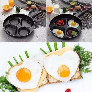 Wajan Penggoreng/Teflon 4 LubangTelur/Wajan Omelet