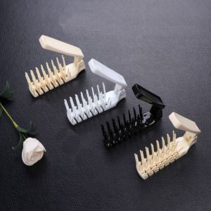 【COD&Fast Delivery】Foldable Folding Comb Plastic Hair Salon Hair Cutting Travel Comfortable Styling Tool
