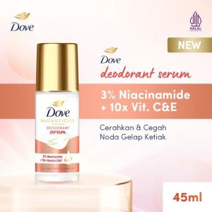 Perawatan Tubuh Ketiak Dove Anti Perspirant Moisturizing Cream 40 Ml Varian Complete Care Go Fresh Cucumber Pomegranate & Lemon Ultimate Repair Deodorant Serum 3% Niacinamide 45 Ml Varian 10% Collagen 10x Omega 6 10x Vitamin C & E