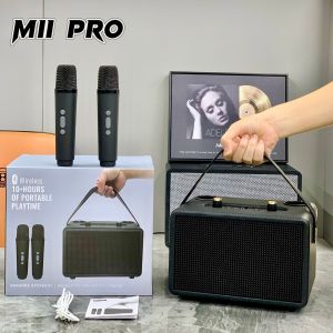 (รับประกัน พร้อมส่งจากทม) ลำโพงบลูทูธไร้สาย M11PRO คาราโอเกะ ตัดเสียงร้อง ปรับเสียงไมค์/แอคโค่ รุ่นใหม่ล่าสุด เสียงดี ลำโพงร้องคาราโอเกะ USB TF AUX ลำโพงบลูทูธแบบพกพา