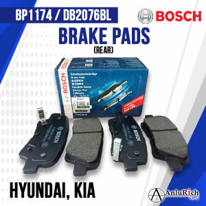 BOSCH BRAKE PADS (Rear) for HYUNDAI ACCENT 2012-2021/ KIA SOUL 1.6 2014-2018 | BP1174 / DB2076BL