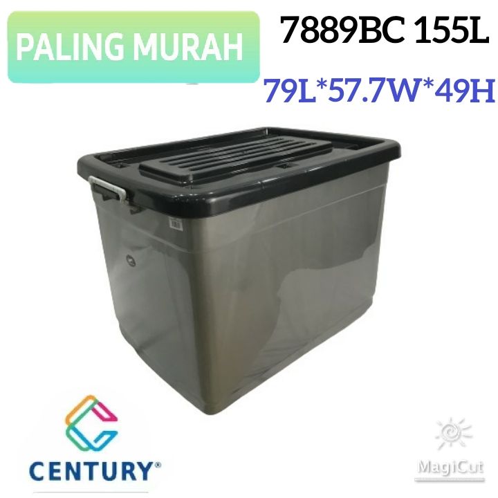 CENTURY 7889BC 155L STORAGE BOX Lazada