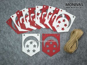 Small Singapore Flag Garland NDP Party Bunting Banners Wall Decorations