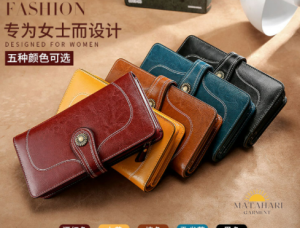 Women Long Purse Wallet Long Money Bag Duit Dompet Beg Panjang Wanita Murah