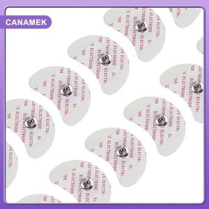 【CANAMEK】 50PCS Each Bag 2439 White Foam Disposable ECG Electrode Pads Patch ECG EKG Accessories For Pediatric Patient Size