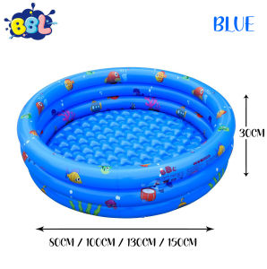 GOOGOO BIRD 3 Rings Inflatable Multi Size Round Pool Kids Swimming Pool Kolam Mandi Renang Bulat Kolam kanak-kanak