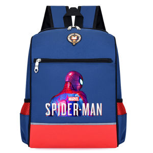 Phim hoạt hình 3D Spider-Man Ba lô siêu anh hùng trẻ em túi sách hoạt hình cho học sinh tiểu học 6-14 tuổi túi sách A4 túi sách