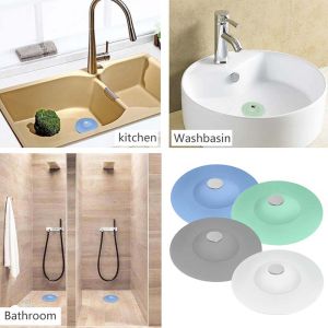 Penyumbat Singki Silikon Silicone Strainer Shower Bathtub Floor Water Stopper Silicone Sink Drain Stopper  硅胶水池塞子