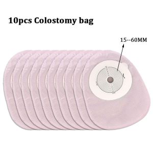 Disposable Colostomy Bag Open/Closed Colon Ileostomy Bag Two-piece Ostomy Bag Hydrocolloid Chassis Stoma Care Supplies