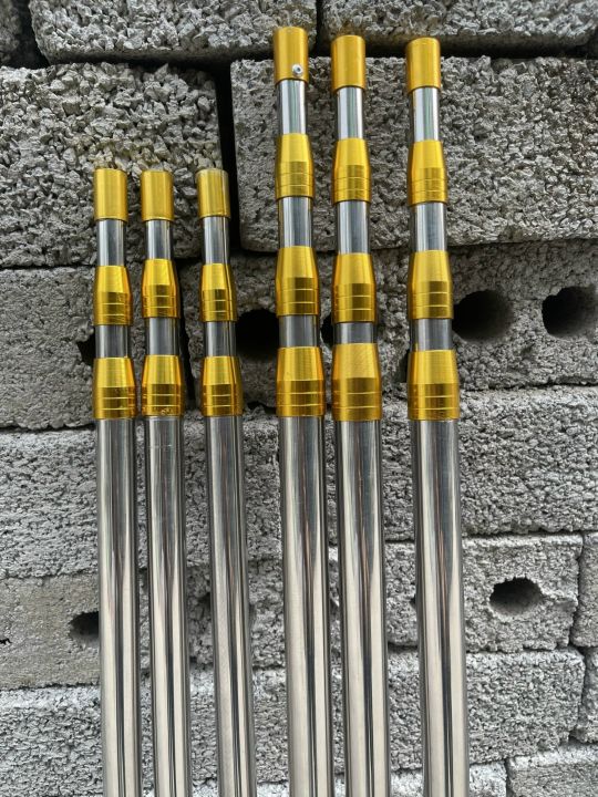 SÀO RÚT CÁN VỢT INOX ỐC 8 RÚT GỌN TIỆN LỢI CHO CÁC MẶT VỢT HAY HÁI TRÁI ...