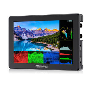 FEELWORLD T7S PRO กล้องความสว่างสูงมากเป็นพิเศษ7นิ้ว2000NITHDMI60Hz กล้องวิดีโอขนาด3G SDI 4K ความสว่างสูง