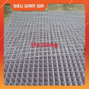 ( Khổ rộng 50cm x dài 1m ) Lưới sắt treo phụ kiện ô vuông 3cm 5cm sợi 2.5ly chất lượng.