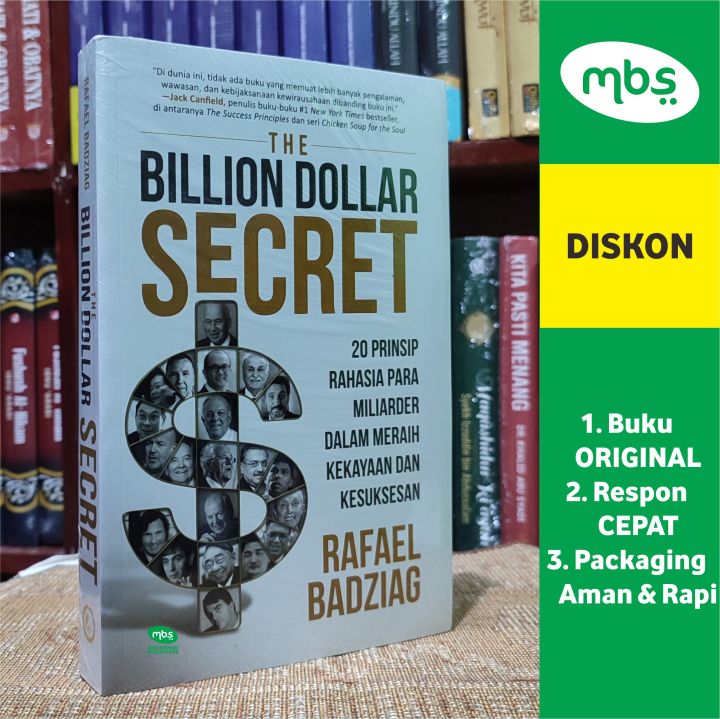 BUKU THE BILLION DOLLAR SECRET - 20 Prinsip Rahasia Para Miliader Dalam ...